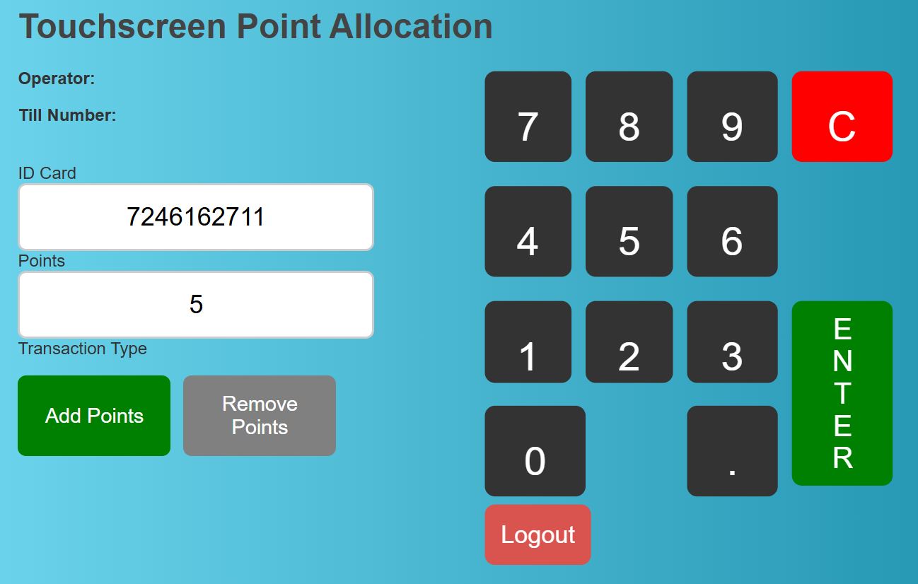Till Allocate Points